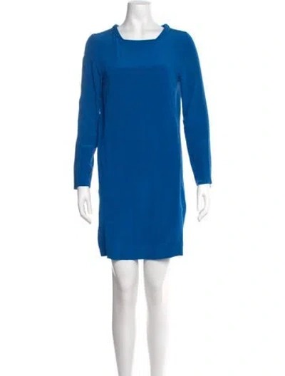 Pre-owned Chloé Silk Mini Dress In Multi