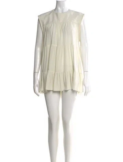 Pre-owned Chloé Silk Mini Dress In Multi