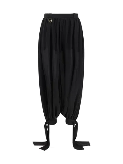 Chloé Fluid Pants In Black