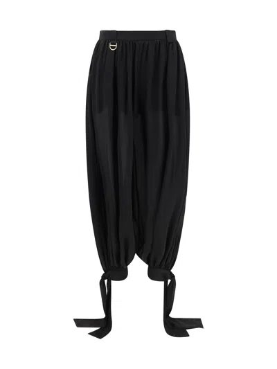 Chloé Fluid Pants In Black