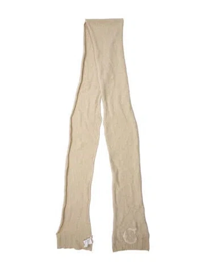 Pre-owned Chloé Silk Scarf In Neutral