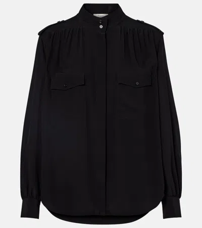 Chloé Silk Shirt In Black