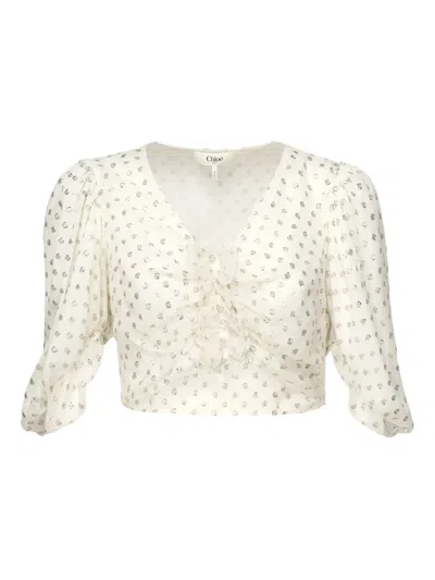 CHLOÉ SILK TOP