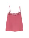 Chloé Lace-trimmed Camisole Top