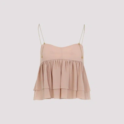 CHLOÉ CHLOE SILK TOP 36