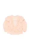 Chloé Ruffled Blouse In Pink