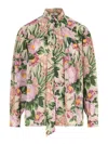 Chloé Chloe Printed Crepe Shirt