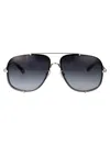 Chloé Chloe Aviator Sunglasses Ch0348 S 002 In Black