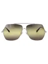 Chloé Silver-silver-grey Metal Sunglasses