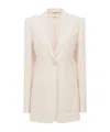 Chloé Single Breasted Blazer In Pink