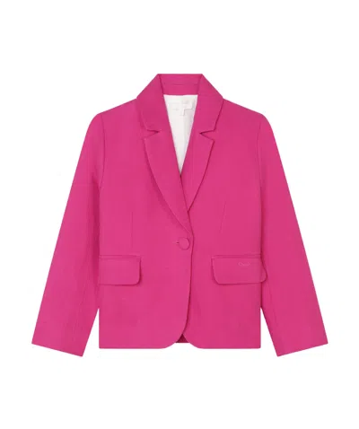 Chloé Single-breasted Blazer In Pink