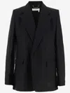 CHLOÉ SINGLE-BREASTED JACKET IN RAMIE