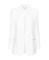 Chloé Single-breasted Long-sleeved Suit Jacket In White