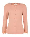 Chloé Single-breasted Jacket In Pink