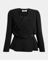 Chloé Single-breasted Wool Blazer In Black