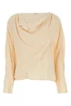 Chloé Chloe Skin Pink Crepe Blouse