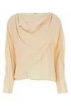 Chloé Chloe Skin Pink Crepe Blouse In Neutral
