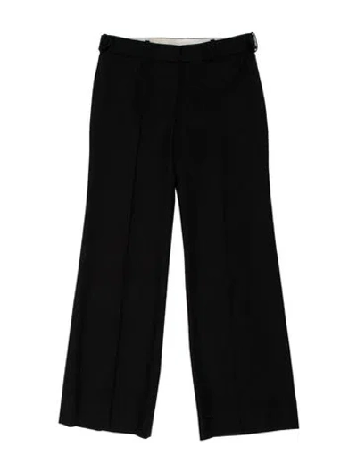 Pre-owned Chloé Skinny Leg Pants In Black