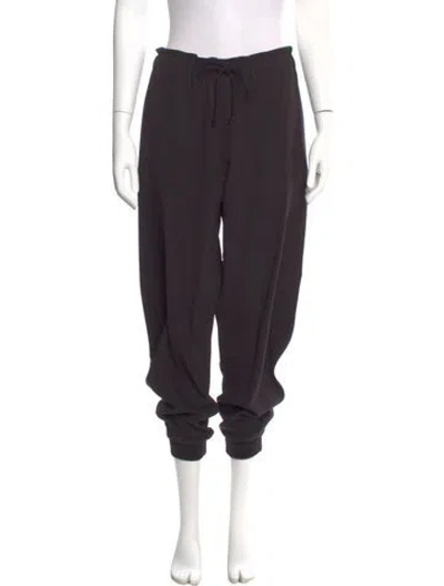 Pre-owned Chloé Skinny Leg Pants In Black