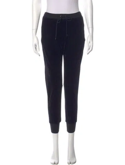 Pre-owned Chloé Skinny Leg Pants In Black