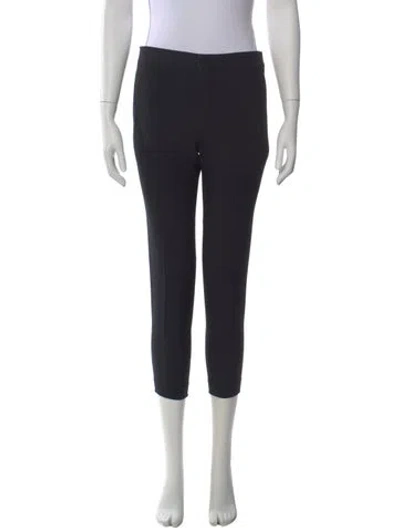 Pre-owned Chloé Skinny Leg Pants In Black