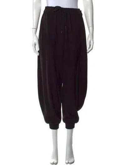 Pre-owned Chloé Skinny Leg Pants In Black