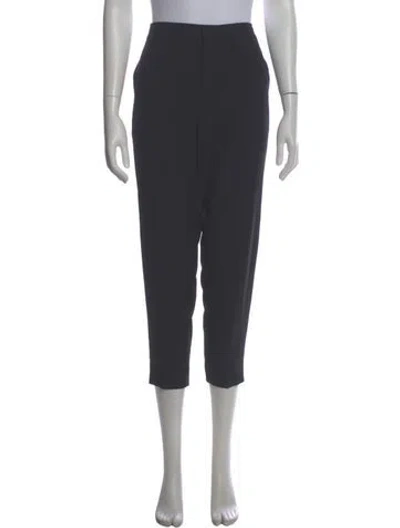 Pre-owned Chloé Skinny Leg Pants In Gray
