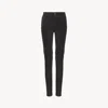 Chloé Suede Skinny Pants In Black