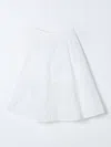 CHLOÉ 半身裙 CHLOÉ 儿童 颜色 白色,F49177001