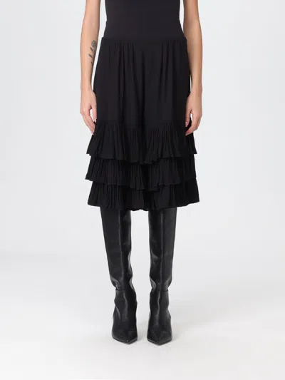 Chloé Skirt  Woman Color Black In Animal Print
