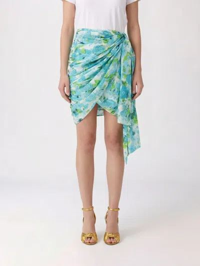 Chloé Skirt  Woman Color Gnawed Blue In Multi