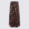 Chloé High-low Sleeveless Jumpsuit In Silk Charmeuse In Black