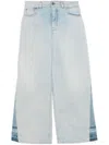 Chloé Jeans Flare In Sky Blue