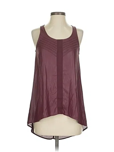 Pre-owned Chloé Sleeveless Blouse In Burgundy