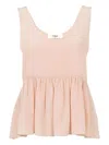 Chloé Sleeveless Blouse In Pink