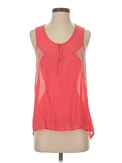 Pre-owned Chloé Sleeveless Blouse In Red