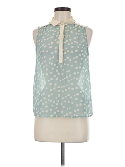 Pre-owned Chloé Sleeveless Blouse In Teal