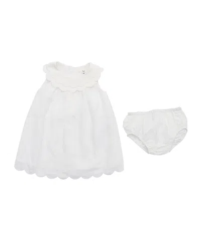 Chloé Sleeveless Dress And Knickers Set In White
