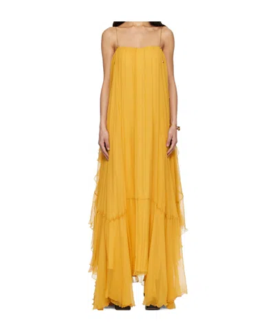 Chloé Sleeveless Dress In Yellow