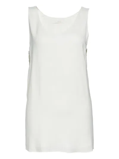 Pre-owned Chloé Sleeveless Embellishmed Blouse
