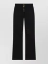 Chloé Slim Fit Jeans Featuring Charm Zip In Animal Print