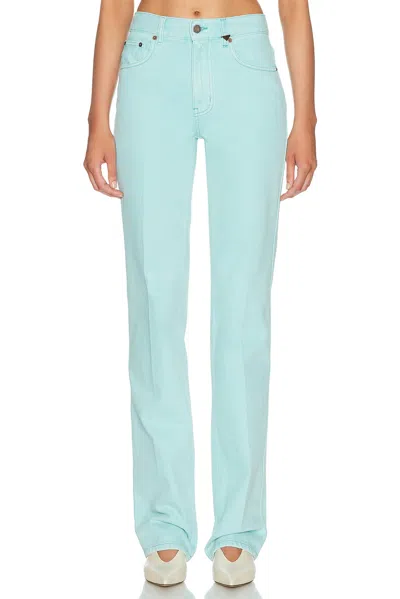 Chloé Slim Straight Leg In Blue