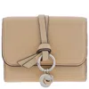 Chloé Chloe Small Alphabet Tri-fold Wallet In Yellow