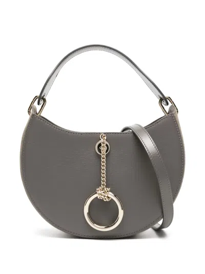 Chloé Small Arlène Tote Bag In Grey