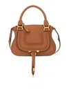 Chloé Chloe Women Brown Leather Medium Marcie Handbag In Light Brown