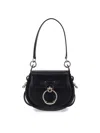 Chloé Tess Shoulder Bag In Black  