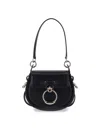 Chloé Tess Shoulder Bag In Black