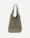 Chloé Green Calf Leather Bos Taurus Shoulder Bag In Green