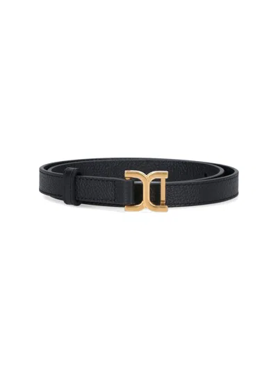 Chloé Small Belt "marcie" In Black