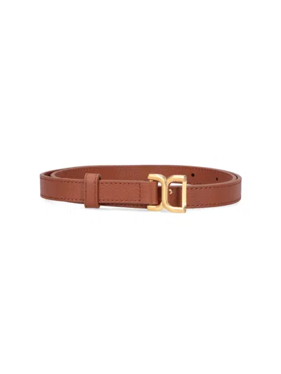 Chloé Small Belt "marcie" In Brown